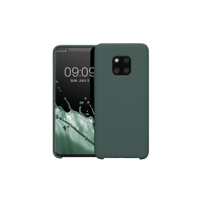 Husa Kwmobile pentru Huawei Mate 20 Pro, Silicon, Verde, 52287.169