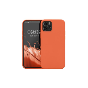 Husa Kwmobile pentru Apple iPhone 12/iPhone 12 Pro, Silicon, Coral, 53844.103 Husa Kwmobile pentru Apple iPhone 12/iPhone 12 Pro, Silicon, Coral, 53844.103