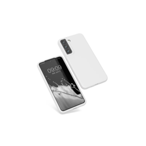 Husa Kwmobile pentru Samsung Galaxy S22, Silicon, Alb, 56756.48 Husa Kwmobile pentru Samsung Galaxy S22, Silicon, Alb, 56756.48
