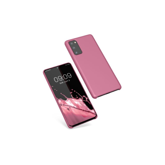 Husa Kwmobile pentru Samsung Galaxy S20 FE, Silicon, Roz, 53605.212