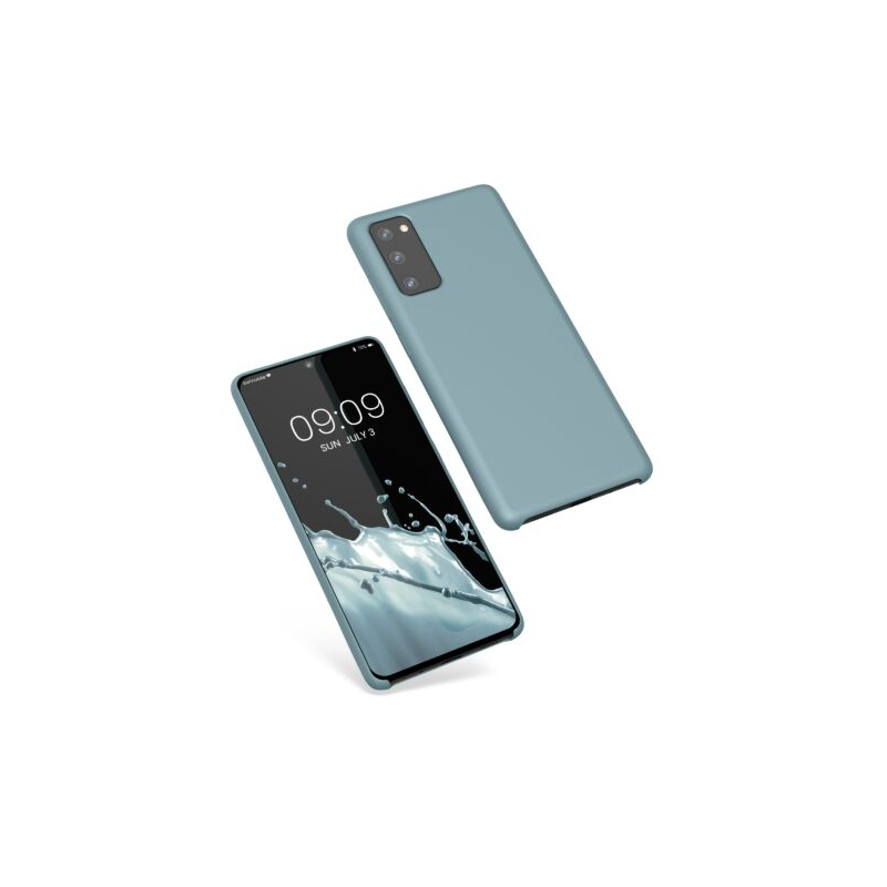 Husa Kwmobile pentru Samsung Galaxy S20 FE, Silicon, Verde, 53605.207 Husa Kwmobile pentru Samsung Galaxy S20 FE, Silicon, Verde, 53605.207