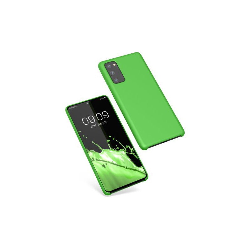 Husa Kwmobile pentru Samsung Galaxy S20 FE, Silicon, Verde, 53605.159 Husa Kwmobile pentru Samsung Galaxy S20 FE, Silicon, Verde, 53605.159