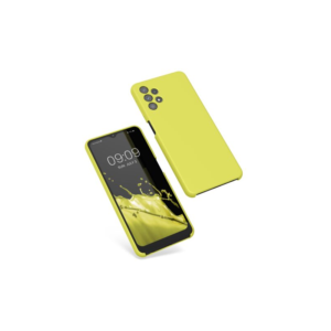 Husa Kwmobile pentru Samsung Galaxy A32 5G, Silicon, Galben, 54336.149 Husa Kwmobile pentru Samsung Galaxy A32 5G, Silicon, Galben, 54336.149