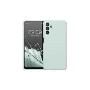 Husa Kwmobile pentru Samsung Galaxy A13 5G, Silicon, Verde, 59453.200 Husa Kwmobile pentru Samsung Galaxy A13 5G, Silicon, Verde, 59453.200