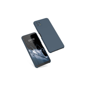 Husa Kwmobile pentru Samsung Galaxy A22 5G, Silicon, Albastru, 55489.202 Husa Kwmobile pentru Samsung Galaxy A22 5G, Silicon, Albastru, 55489.202