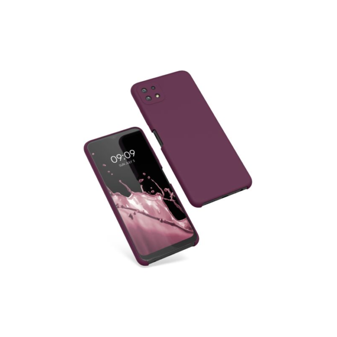 Husa Kwmobile pentru Samsung Galaxy A22 5G, Silicon, Violet, 55489.187