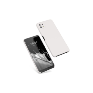 Husa Kwmobile pentru Samsung Galaxy A22 5G, Silicon, Alb, 55489.48 Husa Kwmobile pentru Samsung Galaxy A22 5G, Silicon, Alb, 55489.48