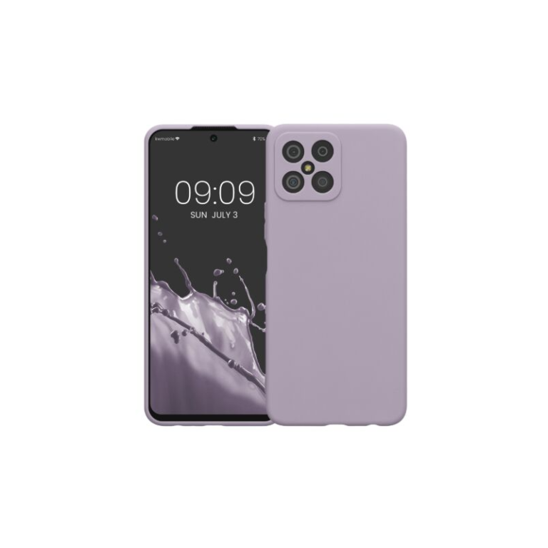 Husa Kwmobile pentru Honor X8, Silicon, Mov, 58396.108