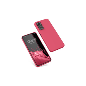 Husa Kwmobile pentru Xiaomi Redmi Note 11 Pro/Redmi Note 11 Pro 5G, Silicon, Roz, 57373.238 Husa Kwmobile pentru Xiaomi Redmi Note 11 Pro/Redmi Note 11 Pro 5G, Silicon, Roz, 57373.238