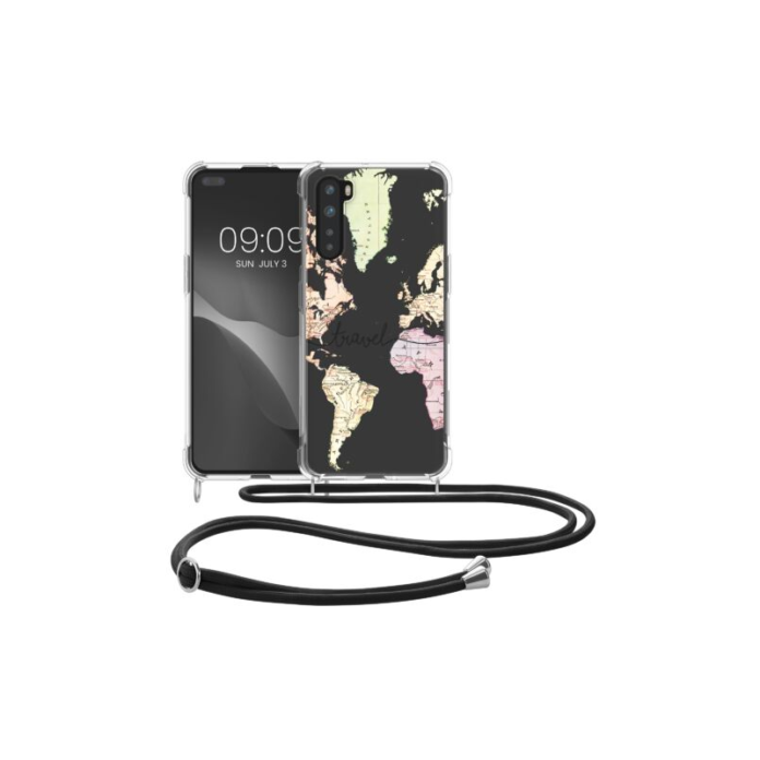Husa Kwmobile pentru OnePlus Nord, Silicon, Multicolor, 58824.03