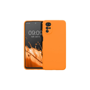Husa Kwmobile pentru Motorola Moto G22, Silicon, Portocaliu, 58207.150 Husa Kwmobile pentru Motorola Moto G22, Silicon, Portocaliu, 58207.150