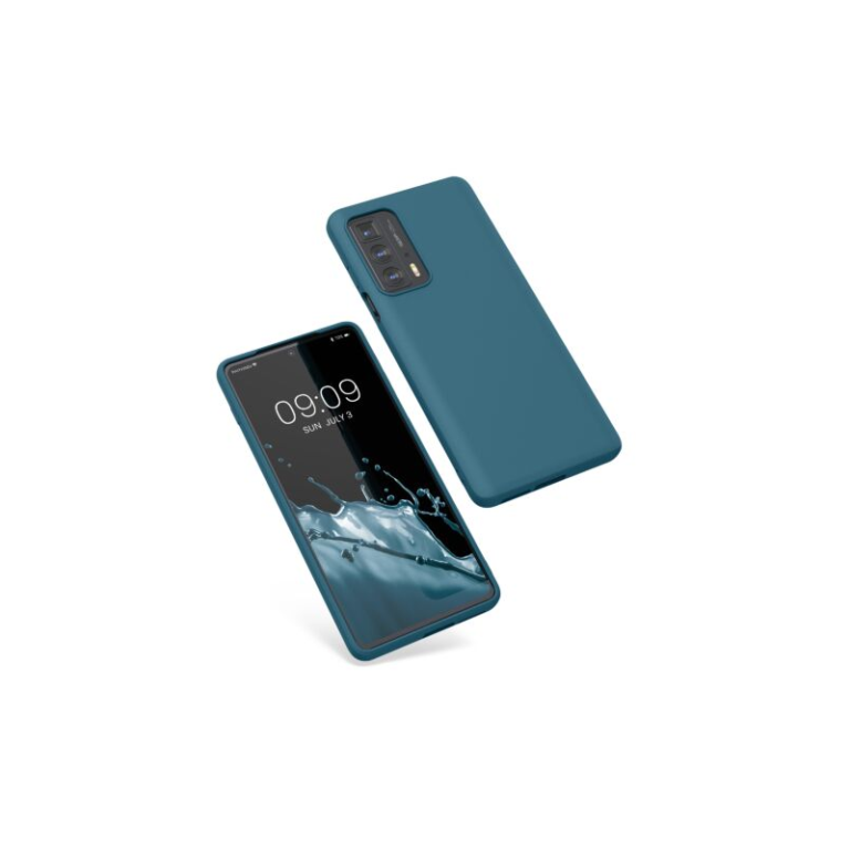 Husa Kwmobile pentru Motorola Edge 20 Pro, Silicon, Verde, 56063.78