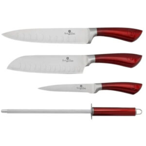 Set de cutite 4 piese Burgundy Line Berlinger Haus BH 2011 Set de cutite 4 piese Burgundy Line Berlinger Haus BH 2011