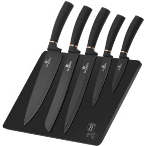 Set cutite 6 piese Black Rose Berlinger Haus BH 2407 Set cutite 6 piese Black Rose Berlinger Haus BH 2407