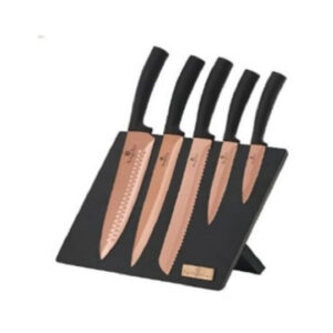 Set cutite 6 piese Rose Gold Berlinger Haus BH 2609 Set cutite 6 piese Rose Gold Berlinger Haus BH 2609
