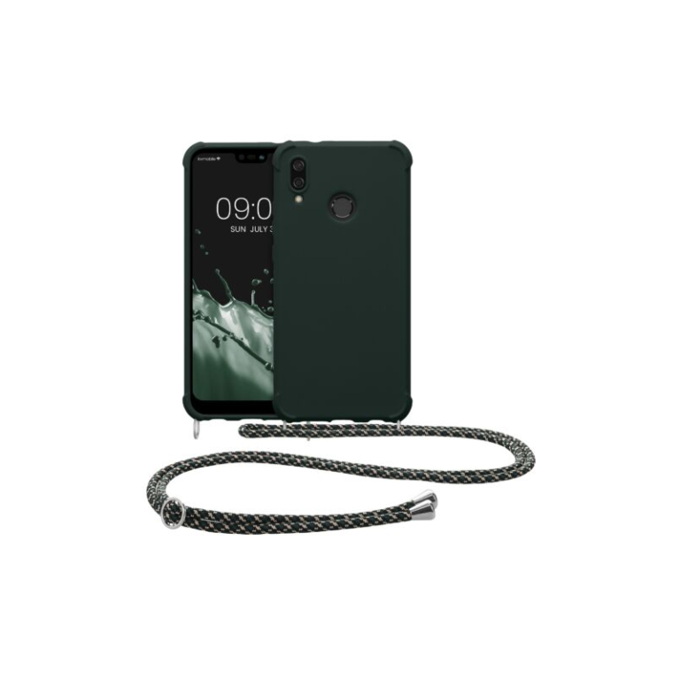 Husa Kwmobile pentru Huawei P20 Lite, Silicon, Verde, 52080.169