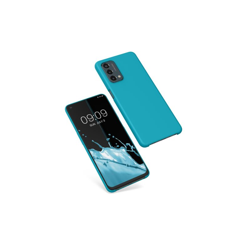 Husa Kwmobile pentru OnePlus Nord N200 5G, Silicon, Albastru, 57704.205 Husa Kwmobile pentru OnePlus Nord N200 5G, Silicon, Albastru, 57704.205