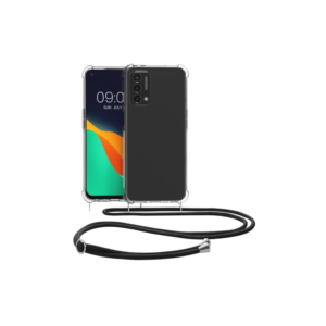 Husa Kwmobile pentru OnePlus Nord N200 5G, Silicon, Transparent/Negru, 59566.01 Husa Kwmobile pentru OnePlus Nord N200 5G, Silicon, Transparent/Negru, 59566.01