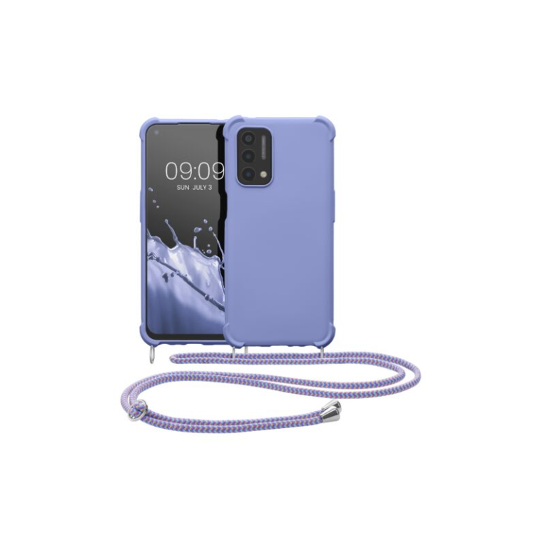 Husa Kwmobile pentru OnePlus Nord N200 5G, Silicon, Albastru, 59568.108