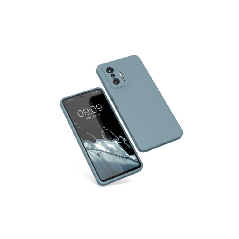 Husa Kwmobile pentru Xiaomi 11T/11T Pro, Silicon, Verde, 56573.206