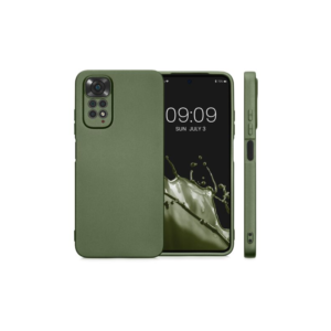 Husa Kwmobile pentru Xiaomi Redmi Note 11/Redmi Note 11s, Silicon, Verde, 58651.233 Husa Kwmobile pentru Xiaomi Redmi Note 11/Redmi Note 11s, Silicon, Verde, 58651.233