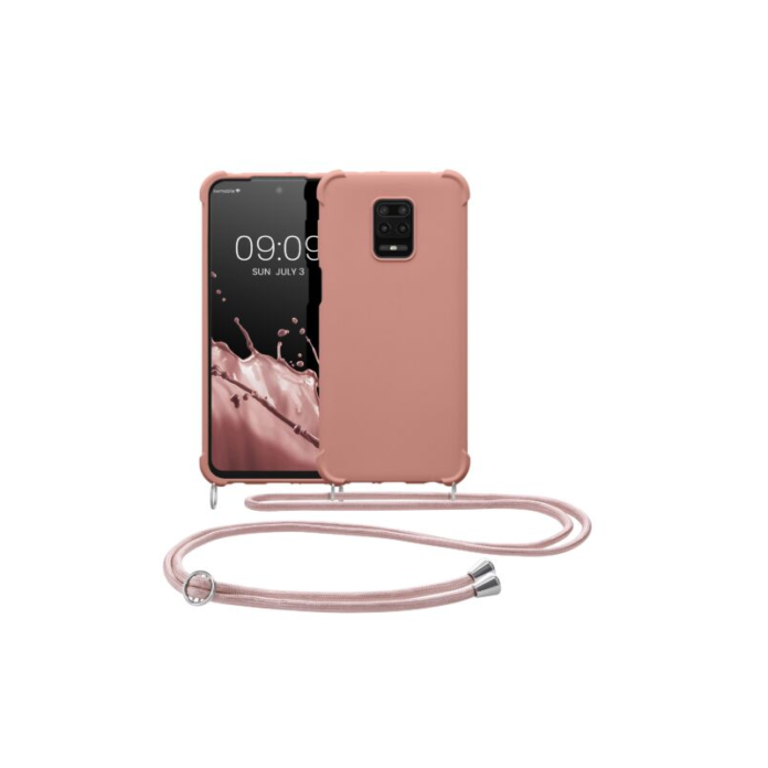 Husa Kwmobile pentru Xiaomi Redmi Note 9S/Redmi Note 9 Pro/Redmi Note 9 Pro Max, Silicon, Roz, 53149.154 Husa Kwmobile pentru Xiaomi Redmi Note 9S/Redmi Note 9 Pro/Redmi Note 9 Pro Max, Silicon, Roz, 53149.154