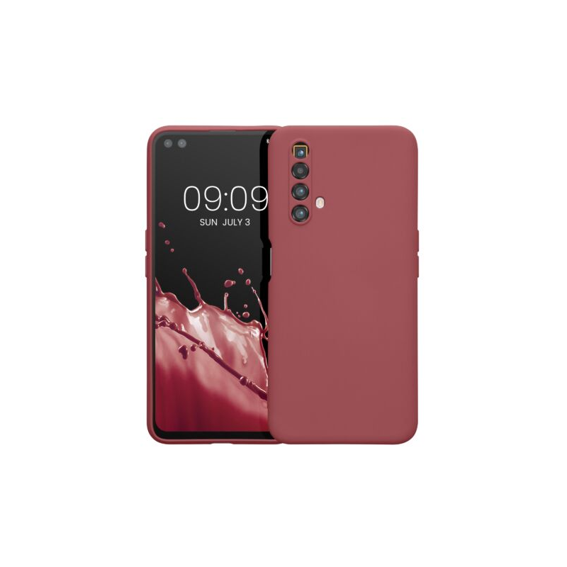 Husa Kwmobile pentru Realme X3 SuperZoom/X50, Silicon, Rosu, 59624.167 Husa Kwmobile pentru Realme X3 SuperZoom/X50, Silicon, Rosu, 59624.167
