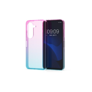 Husa Kwmobile pentru Asus Zenfone 9, Silicon, Roz/Albastru, 59635.01 Husa Kwmobile pentru Asus Zenfone 9, Silicon, Roz/Albastru, 59635.01
