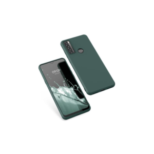 Husa Kwmobile pentru TCL 20 SE (2021), Silicon, Verde, 55693.166 Husa Kwmobile pentru TCL 20 SE (2021), Silicon, Verde, 55693.166