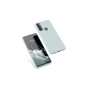 Husa Kwmobile pentru TCL 20 SE (2021), Silicon, Verde, 55693.200 Husa Kwmobile pentru TCL 20 SE (2021), Silicon, Verde, 55693.200