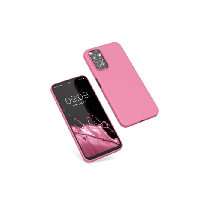 Husa Kwmobile pentru Xiaomi Redmi Note 11/Redmi Note 11s, Silicon, Roz, 57368.212 Husa Kwmobile pentru Xiaomi Redmi Note 11/Redmi Note 11s, Silicon, Roz, 57368.212