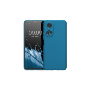 Husa Kwmobile pentru Honor X7, Silicon, Albastru, 58420.224 Husa Kwmobile pentru Honor X7, Silicon, Albastru, 58420.224