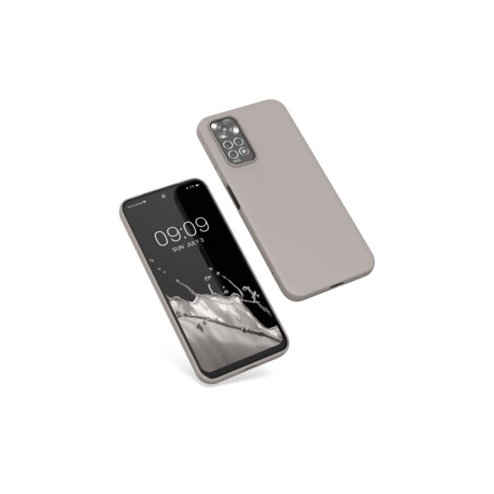 Husa Kwmobile pentru Xiaomi Redmi Note 11/Redmi Note 11s, Silicon, Gri, 57368.43 Husa Kwmobile pentru Xiaomi Redmi Note 11/Redmi Note 11s, Silicon, Gri, 57368.43