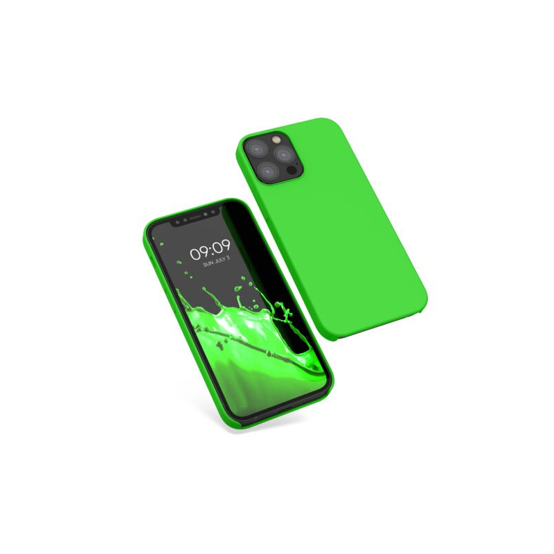 Husa Kwmobile pentru Apple iPhone 12/iPhone 12 Pro, Silicon, Verde, 52641.44 Husa Kwmobile pentru Apple iPhone 12/iPhone 12 Pro, Silicon, Verde, 52641.44