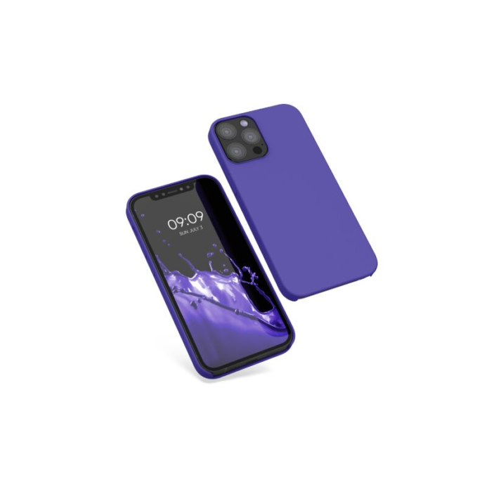Husa Kwmobile pentru Apple iPhone 12/iPhone 12 Pro, Silicon, Albastru, 52641.234 Husa Kwmobile pentru Apple iPhone 12/iPhone 12 Pro, Silicon, Albastru, 52641.234