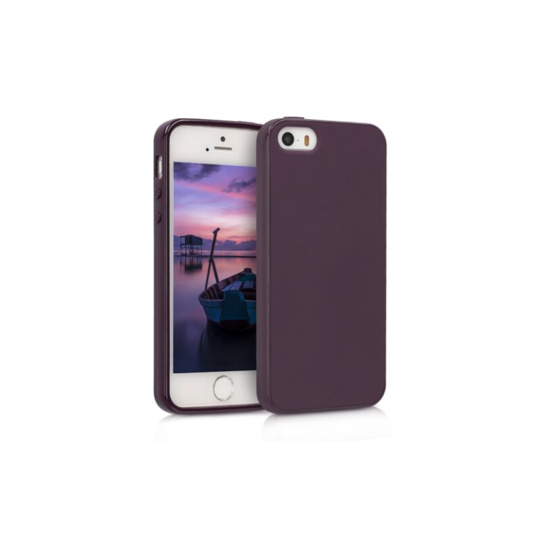 Husa pentru Apple iPhone 5/iPhone 5s/iPhone SE, Silicon, Mov, 33098.121