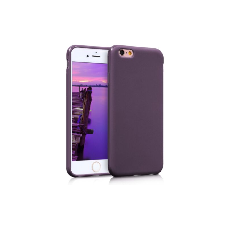 Husa pentru Apple iPhone 6/iPhone 6s, Silicon, Mov, 35176.114