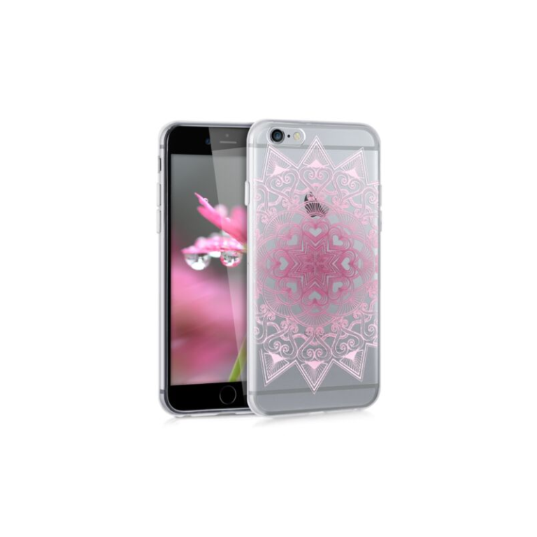 Husa pentru Apple iPhone 6/iPhone 6s, Silicon, Roz, 35166.08