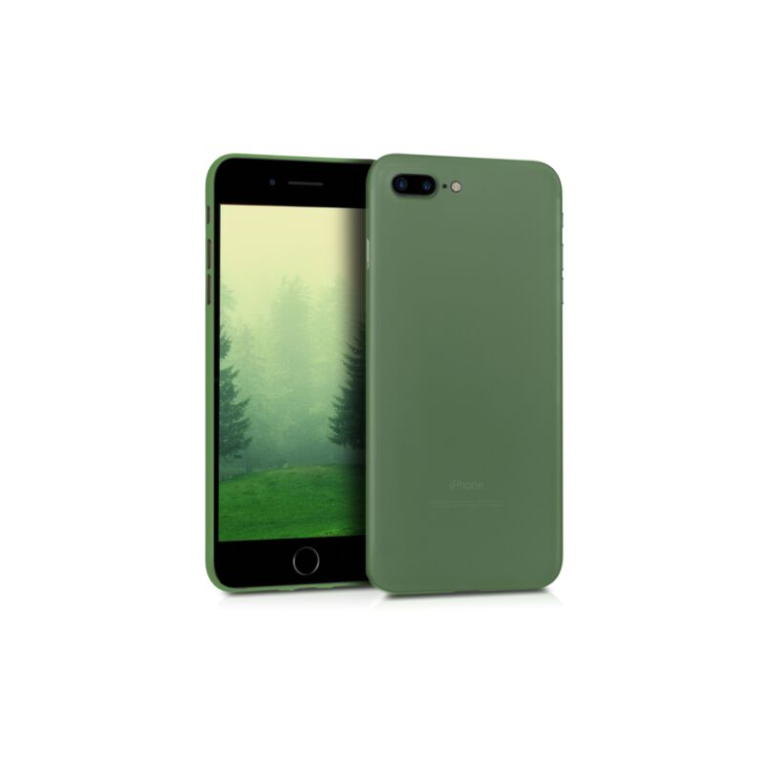 Husa pentru Apple iPhone 8 Plus/iPhone 7 Plus, Policarbonat, Verde, 40840.79
