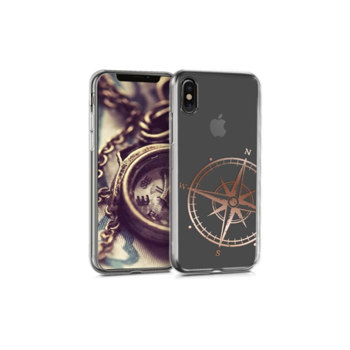 Husa pentru Apple iPhone X/iPhone XS, Silicon, Rose Gold, 42505.11 Husa pentru Apple iPhone X/iPhone XS, Silicon, Rose Gold, 42505.11