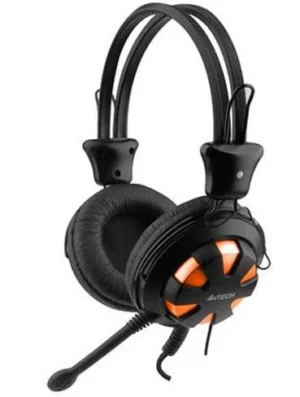 Casti cu Microfon A4Tech HS-28-3 (Orange Black) Casti cu Microfon A4Tech HS-28-3 (Orange Black)
