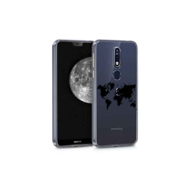 Husa pentru Nokia 7.1, Silicon, Transparent, 46634.05
