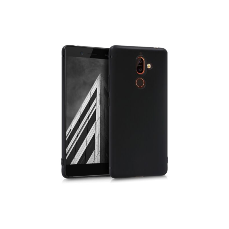 Husa pentru Nokia 7 Plus, Silicon, Negru, 44499.47