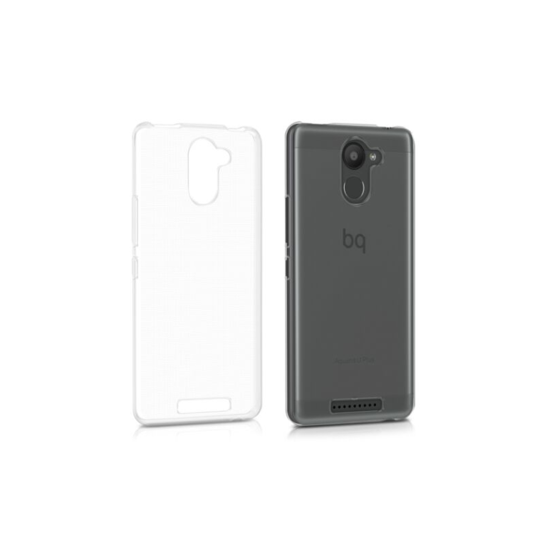 Husa pentru BQ Aquaris U Plus, Silicon, Transparent, 39899.03