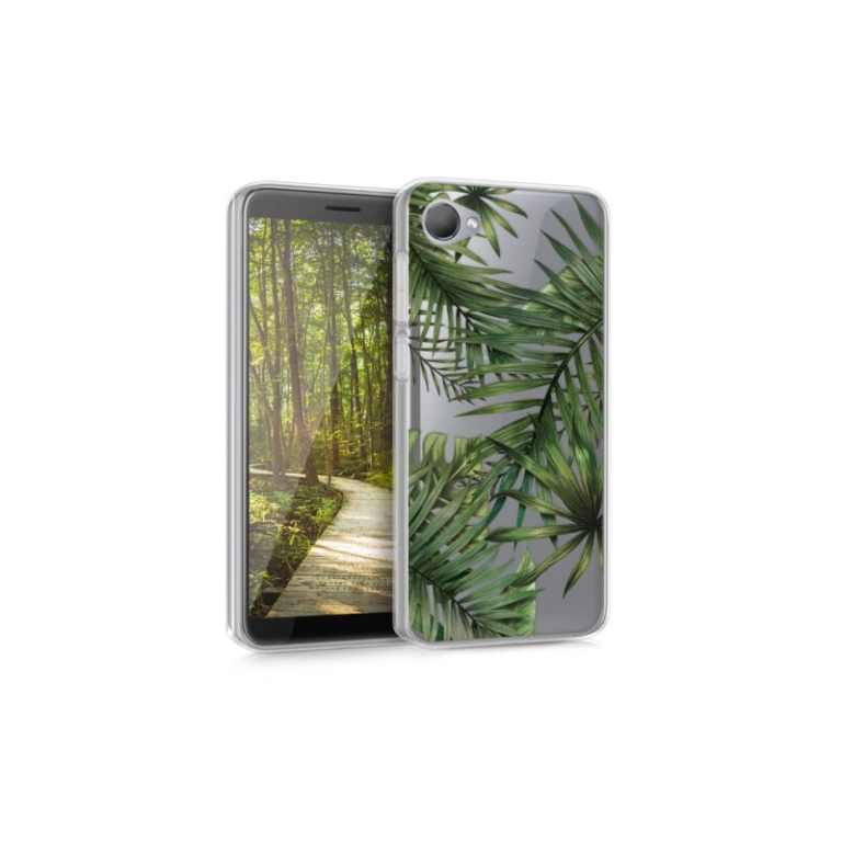 Husa pentru HTC Desire 12, Silicon, Verde, 45595.01