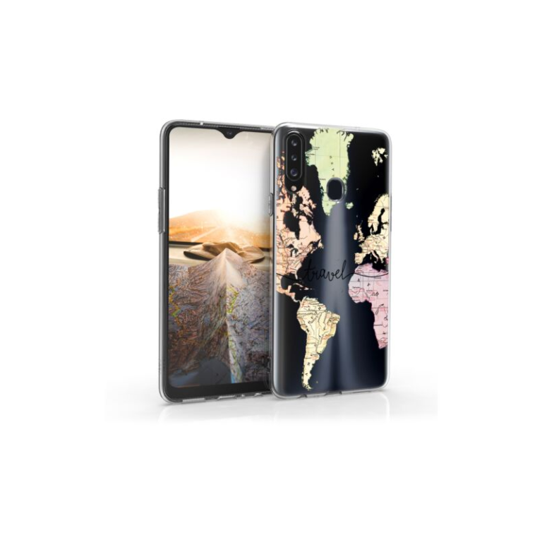 Husa pentru Samsung Galaxy A20s, Silicon, Multicolor, 52933.03