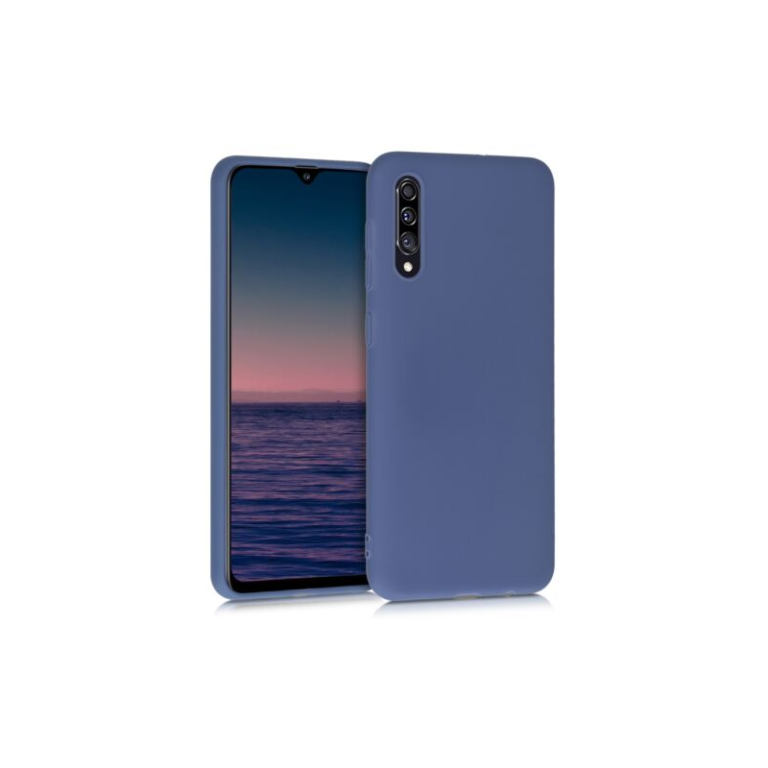 Husa pentru Samsung Galaxy A30s, Silicon, Albastru, 50194.168
