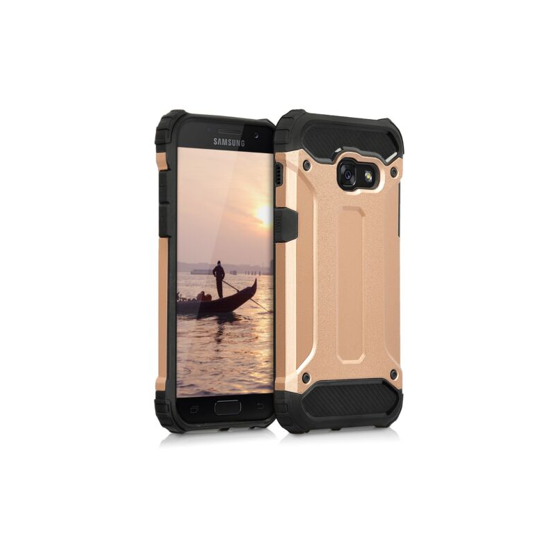 Husa pentru Samsung Galaxy A3 (2017), Silicon, Rose Gold, 40696.81 Husa pentru Samsung Galaxy A3 (2017), Silicon, Rose Gold, 40696.81