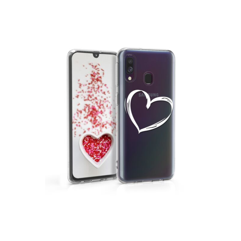 Husa pentru Samsung Galaxy A40, Silicon, Transparent, 48542.04