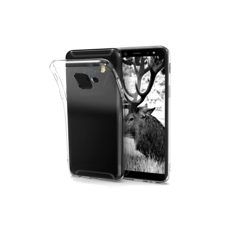 Husa pentru Samsung Galaxy A6 (2018), Silicon, Transparent, 45246.03